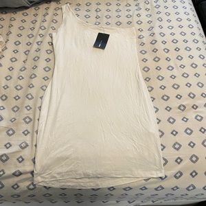 FashionNova White One Shoulder Mini Dress Sz XL